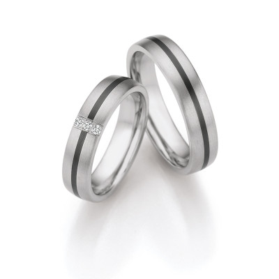 Vielsesringe i Titan og Zirconium 79/10130 og 79/10140  (06/23)