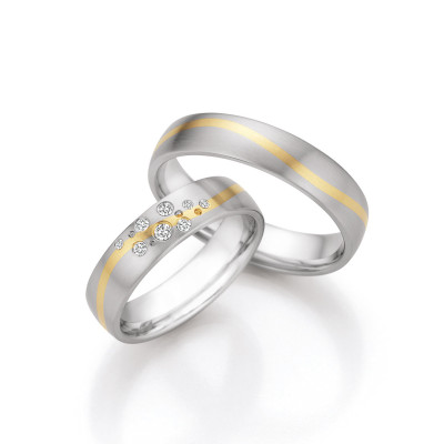 Vielsesringe i Titan og Zirconium  79/10030 og 79/10040 (06/23)