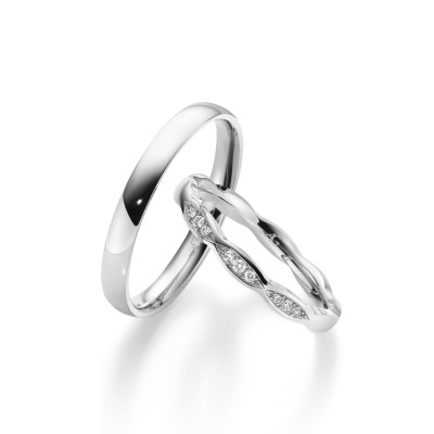 Gerstner vielsesringe 28702 Platin 950 (x43)  (02/26)