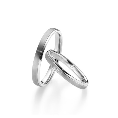 Gerstner vielsesringe 28705 platin 950 (x43)  (02/26)