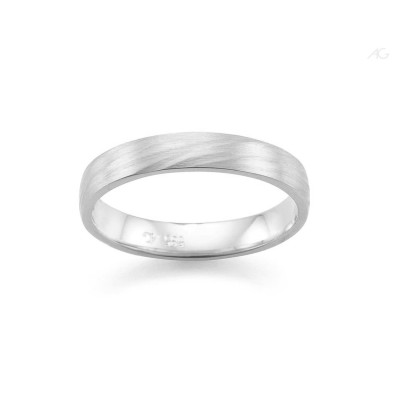 Gerstner ring i Platin 600 4 mm. (x63)    (02/26)
