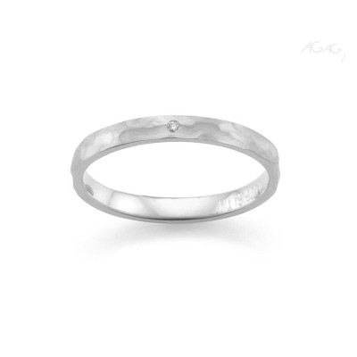 Gerstner ring i Platin 600 m. brillant 2,5 mm. (x63)    (02/26)