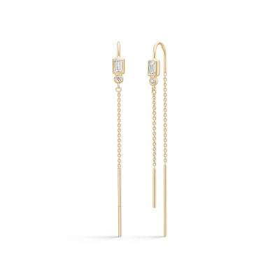 julie Sandlau - Ørering - Sophia Chain - i Rhodineret eller Forgyldt sølv