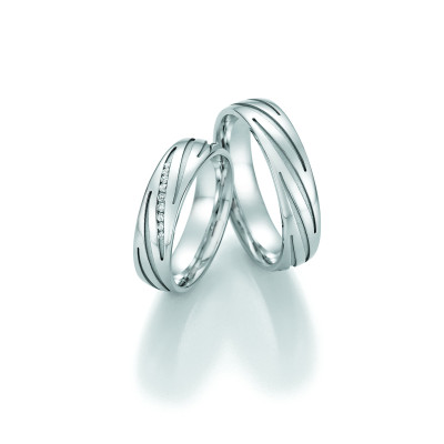 Vielsesringe i sølv  Silver Dreams 55/30130 og 55/30140    (04/25)