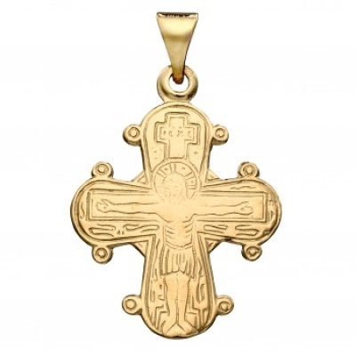 Lund Dagmarkors - 20x17 mm med fader vor på bagsiden