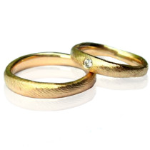 Min Vielsesring Profil 5 af eget guld   (03/23)