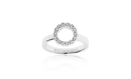 Sif Jakobs - Fingerring i sølv fra smykkeserien Biella Piccolo