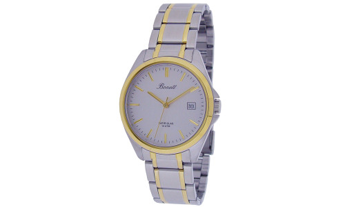 Bonett  - Herreur - sølvfarvet og doublè med lænke