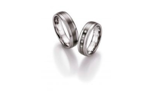 Vielsesringe i stål / Titan   (08/25)