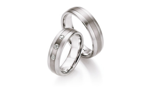 Vielsesringe i stål / Titan   (08/25)