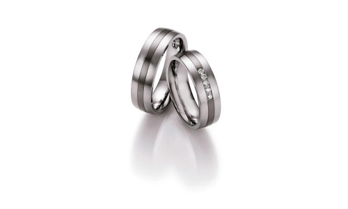 Vielsesringe i stål / Titan   (08/25)