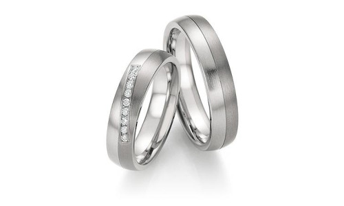 Vielsesringe i stål / Titan   (08/25)