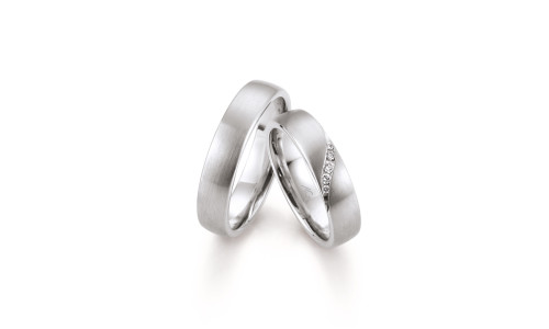 Gerstner vielsesringe 28490 i Palladium 500 (x34)  (02/26)