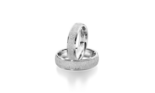 Gerstner vielsesringe 28683 9 karat hvidguld (x42) (02/26)