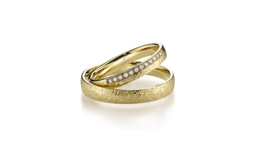 Gerstner vielsesringe 14 karat alm. guld 28698 (x43)  (02/26)