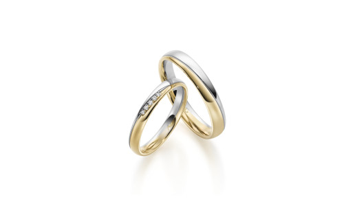 Gerstner vielsesringe 28773 14 karat hvidguld (x45)  (02/26)