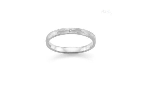 Gerstner ring i Palladium 333 m. brillant 2,5 mm. (x63)   (02/26)