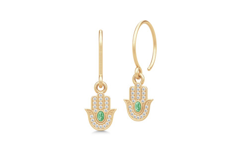 Julie Sandlau - Hamsa Protection Øreringe