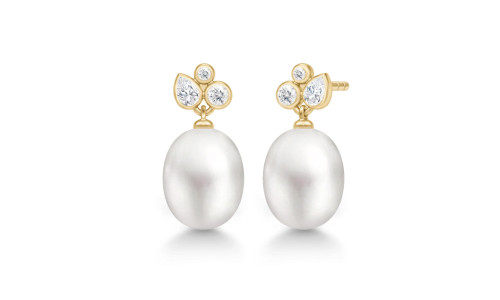 Julie Sandlau - Tresure Earstuds i rhodineret eller forgyldt sølv