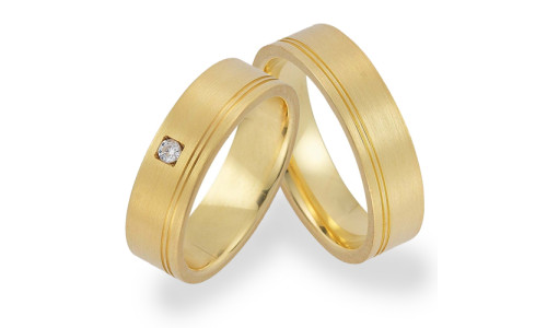 Vielsesringe 20210 fra Gerstner i 8 karat guld  (X5)  (02/26)