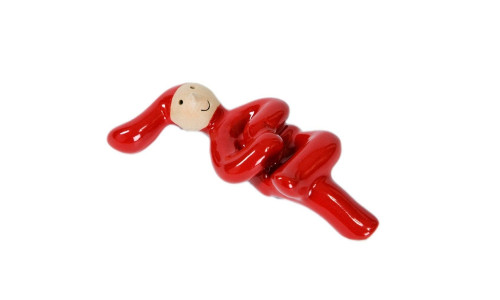 Årets nisse 2009 Pixy nisse der ligger