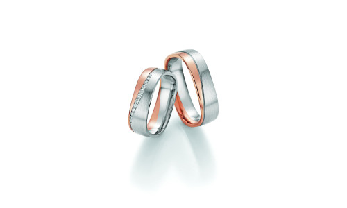 Vielsesringe - HM Solid V i 8 karat eller 14 karat guld    (03/25)