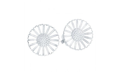 Lund Marguerit - Øreclips 18 mm