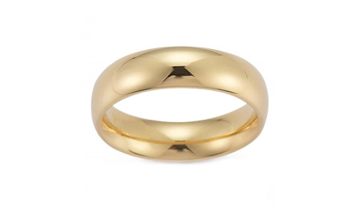 Min Vielsesring Profil 3 i 8 karat guld   (02/26)