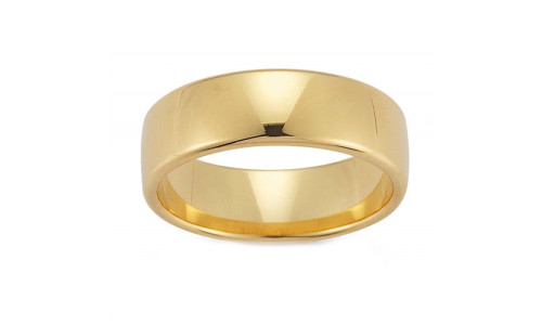 Min Vielsesring profil 4 i 14 karat rødguld eller rosaguld     (02/26)