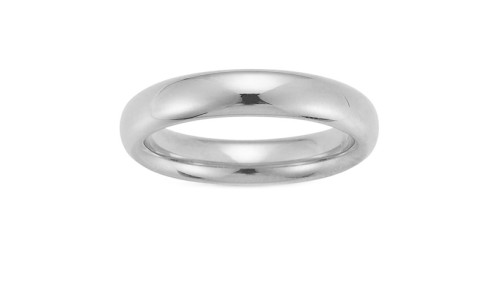 Min Vielsesring Profil 2 i 14 karat hvidguld    (02/26)