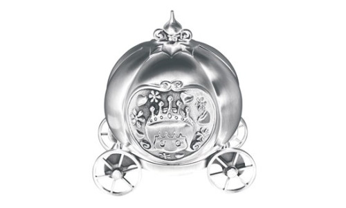 Sparebøsse Hestevogns græskar sølvplet