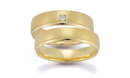 Vielsesringe 20216 fra Gerstner i 9 karat guld  (X5-B10) (02/26)