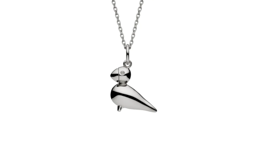 Kay Bojesen Sangfugl Halskæde Sølv KBJ-26