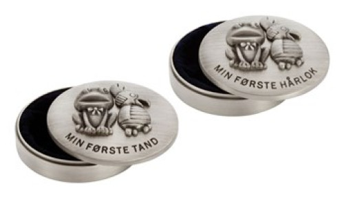 Min første tand/hårlok - Kaj og Andrea